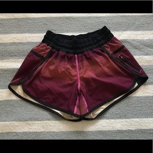 Lululemon Speed Up Shorts Sz 4